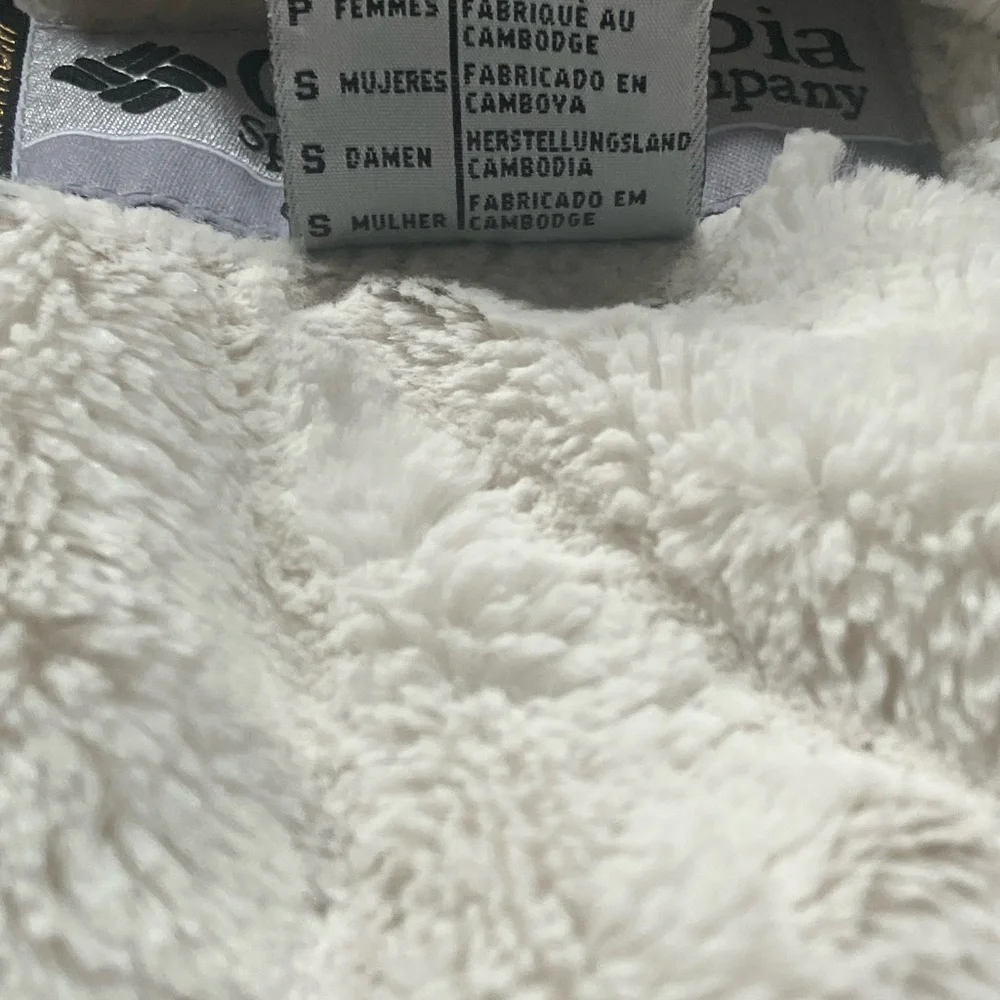 COLOMBIA Cream Ski & Snow Jacket Lightweight - Picture 10 of 14